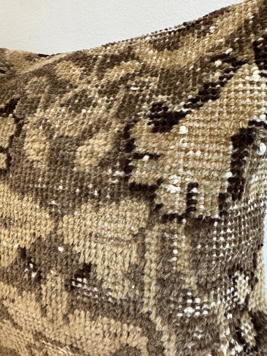 One-of-a-Kind Handmade Persian Rug Pillow #4 | 16" x 16"