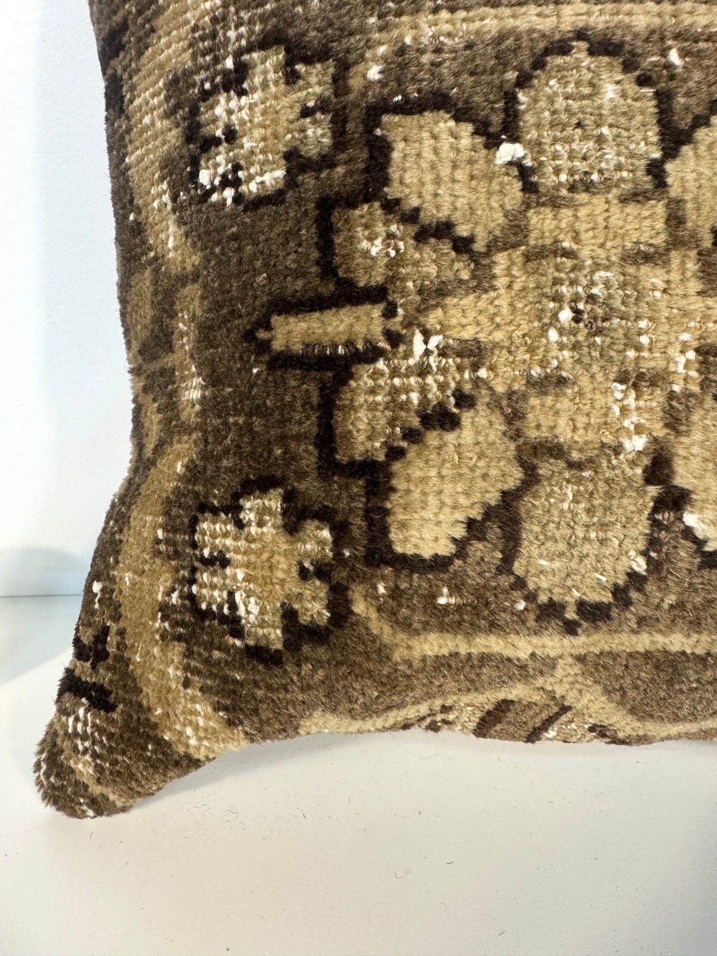 One-of-a-Kind Persian Rug Pillow #27 | 16" x 16"