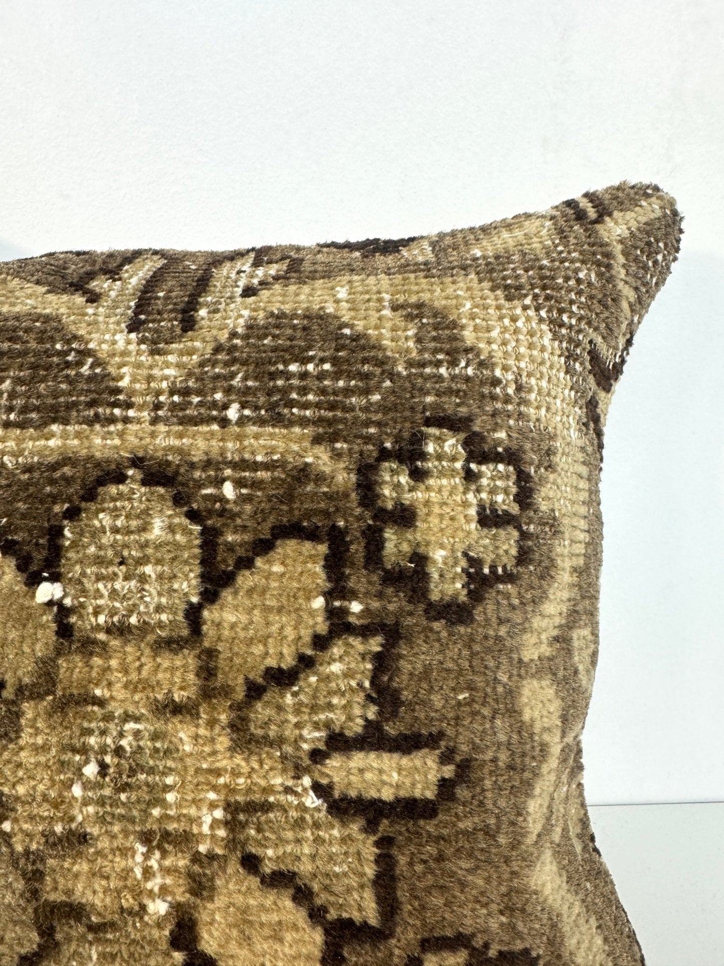 One-of-a-Kind Persian Rug Pillow #27 | 16" x 16"