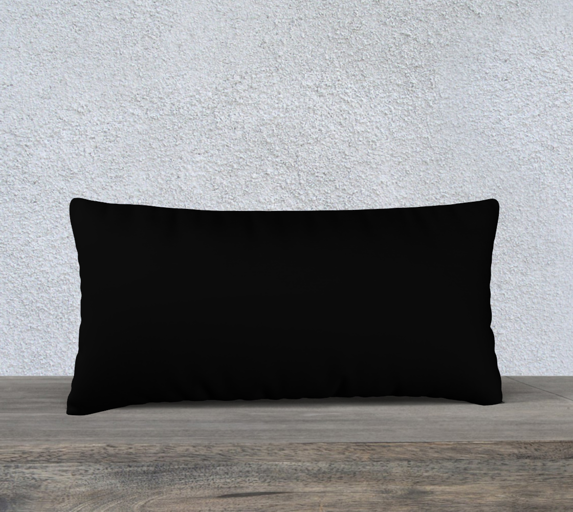 Hummingbird Lane Pillow Cover Vintage Hummer Black "Life is not measured... - 24" x 12""
