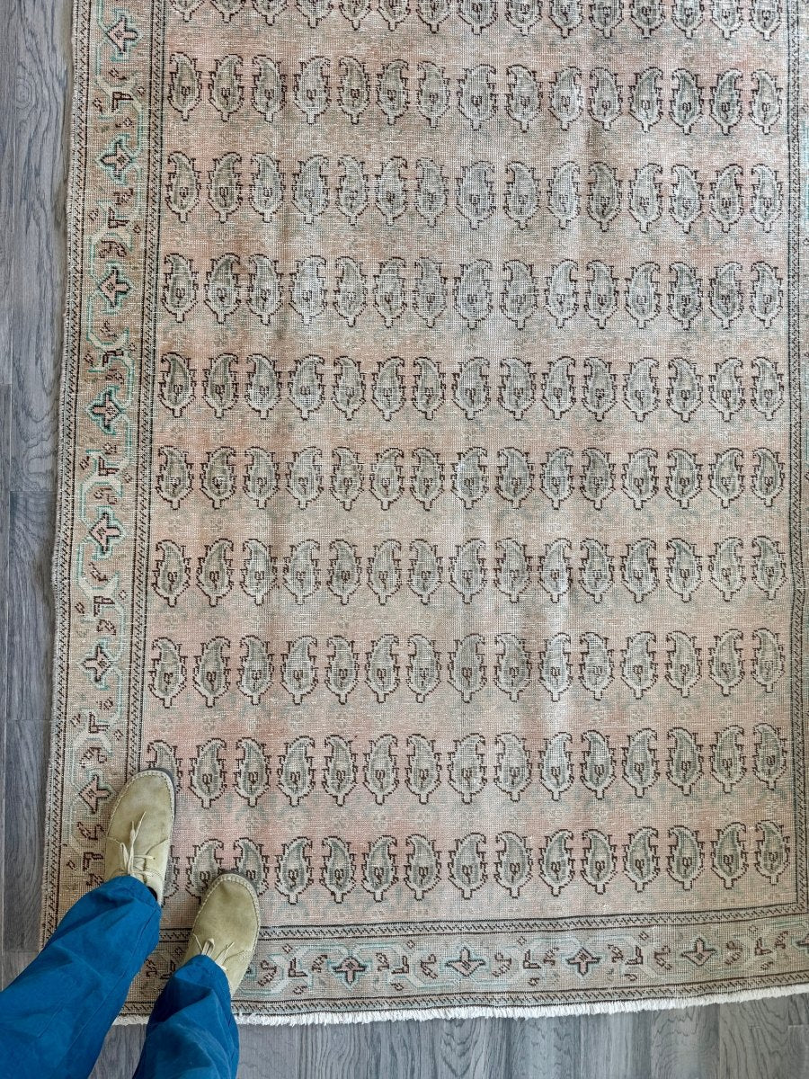 Tabriz Paisley Rug | 4' 9" x 11' 2"