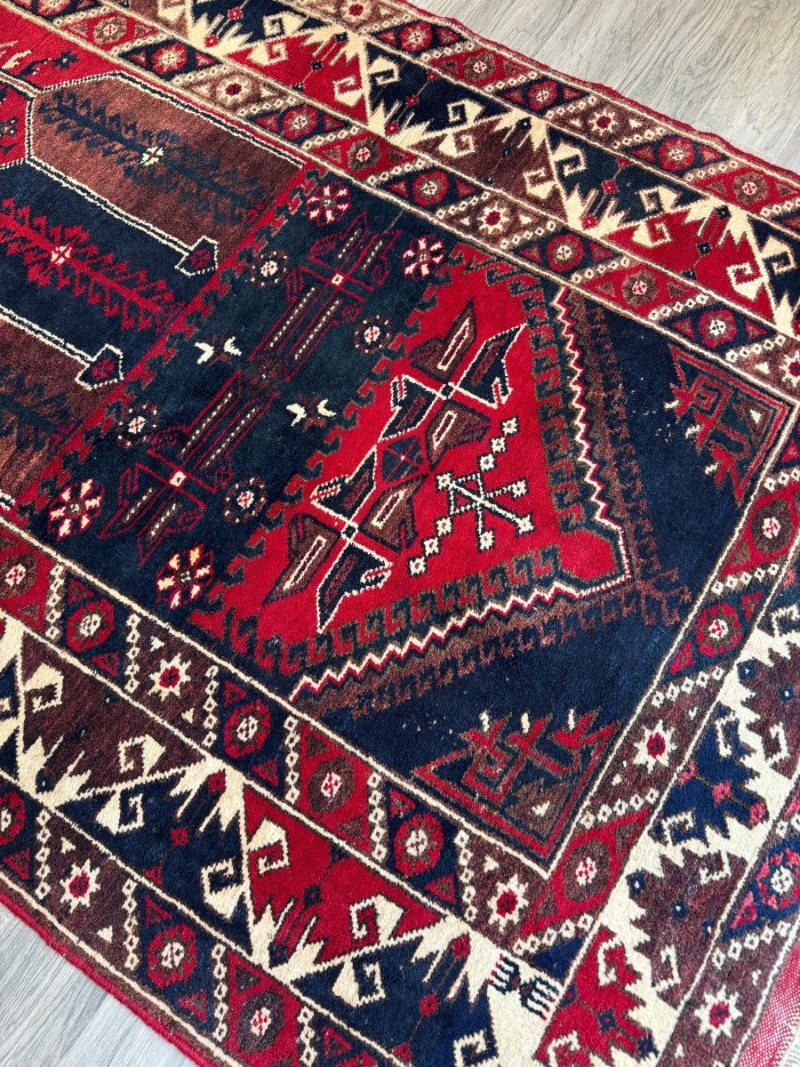 Turkish Konya Rug | 4' 2" x 6' 6"