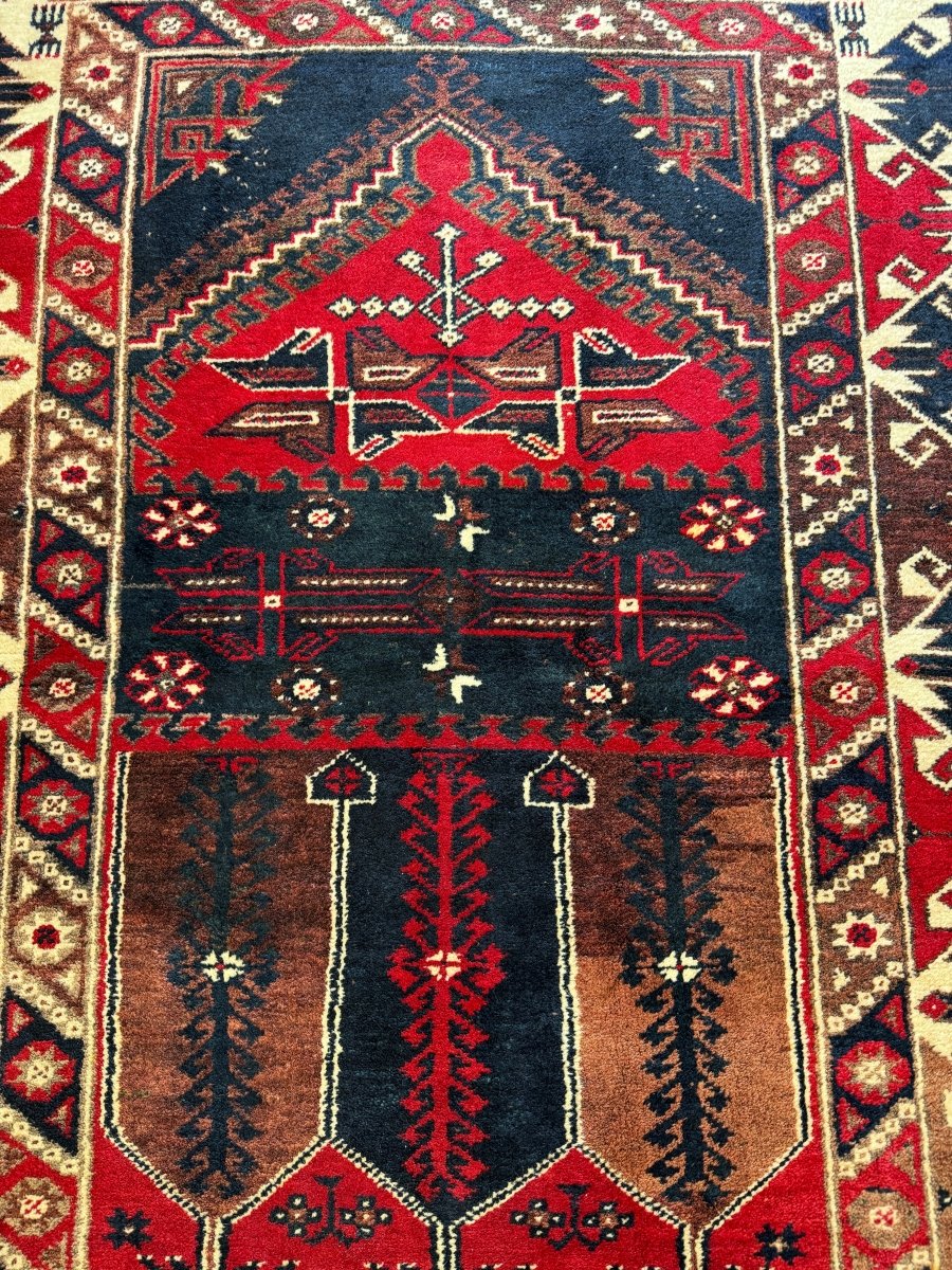 Turkish Konya Rug | 4' 2" x 6' 6"