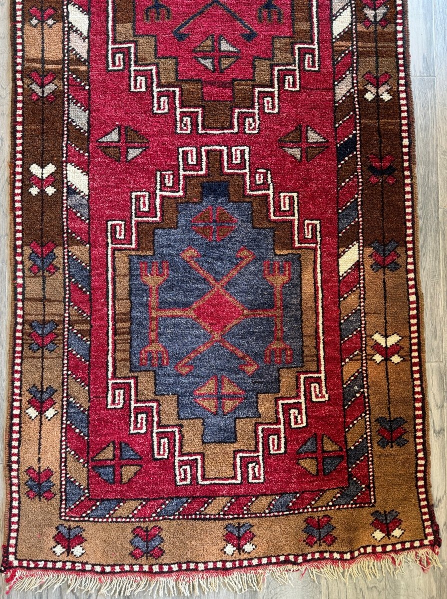 Turkish Malatya Runner Rug | 2' 9" x 10' 2"