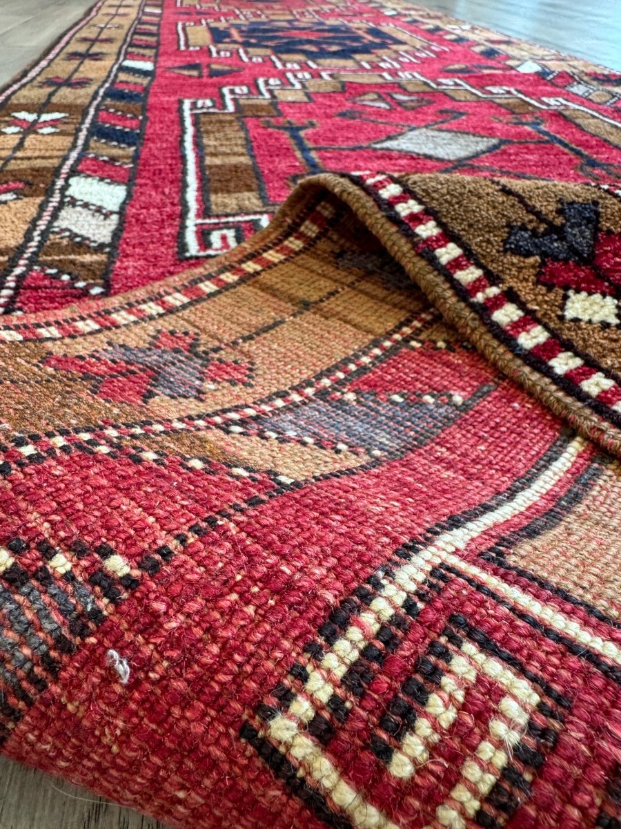 Turkish Malatya Runner Rug | 2' 9" x 10' 2"