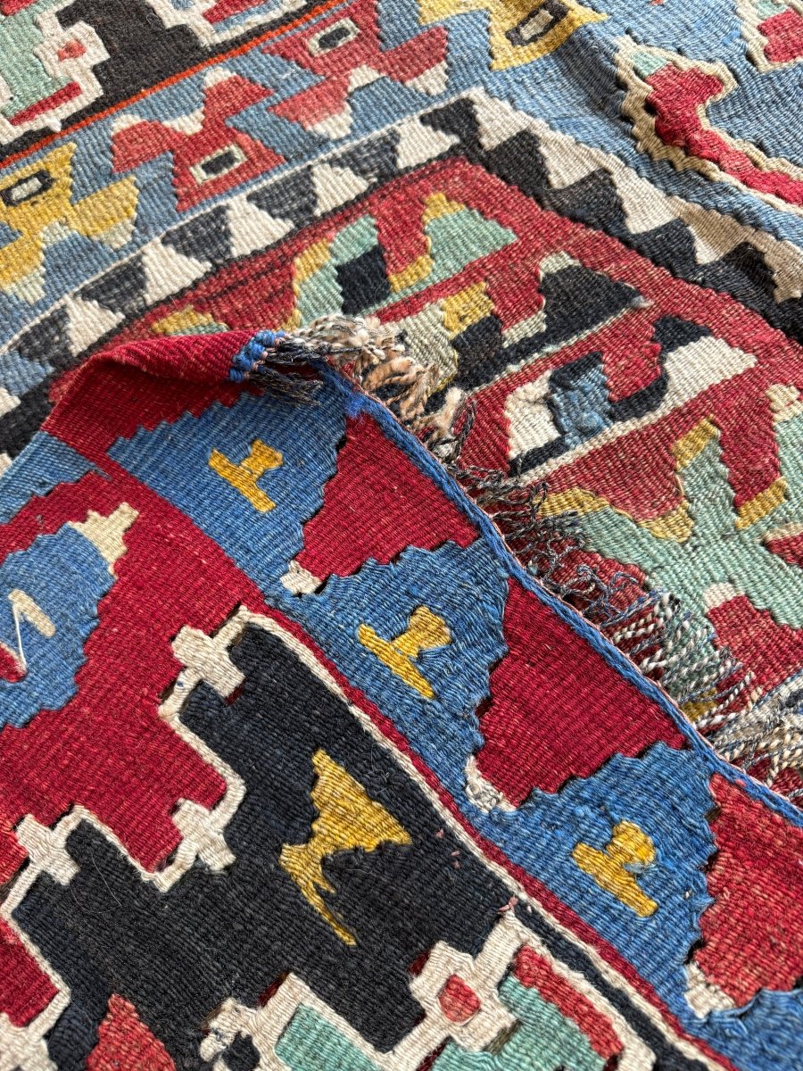 Turkish Uşak Eşme Kilim | 5' 7" x 10'