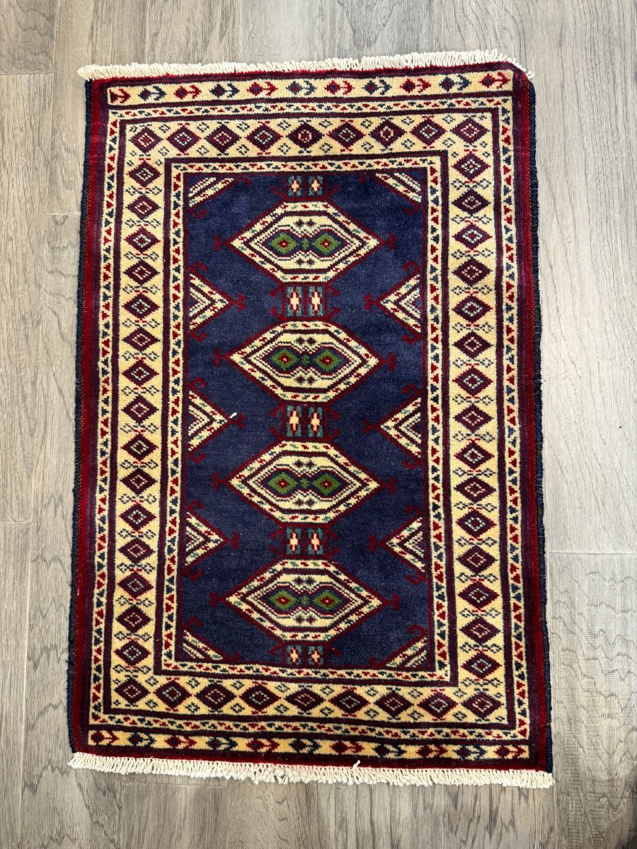 Turkmen Mini Rug | 1' 11" x 2' 10"