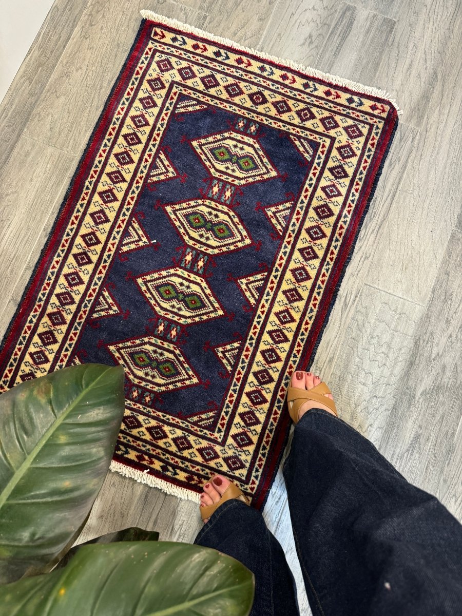Turkmen Mini Rug | 1' 11" x 2' 10"