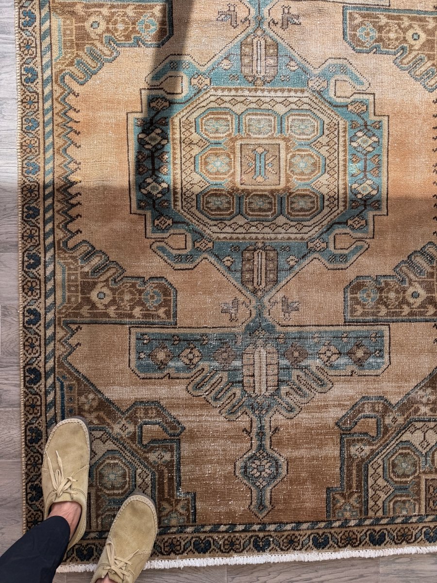 Vintage Hamadan Rug | 3' 11" x 6' 7"