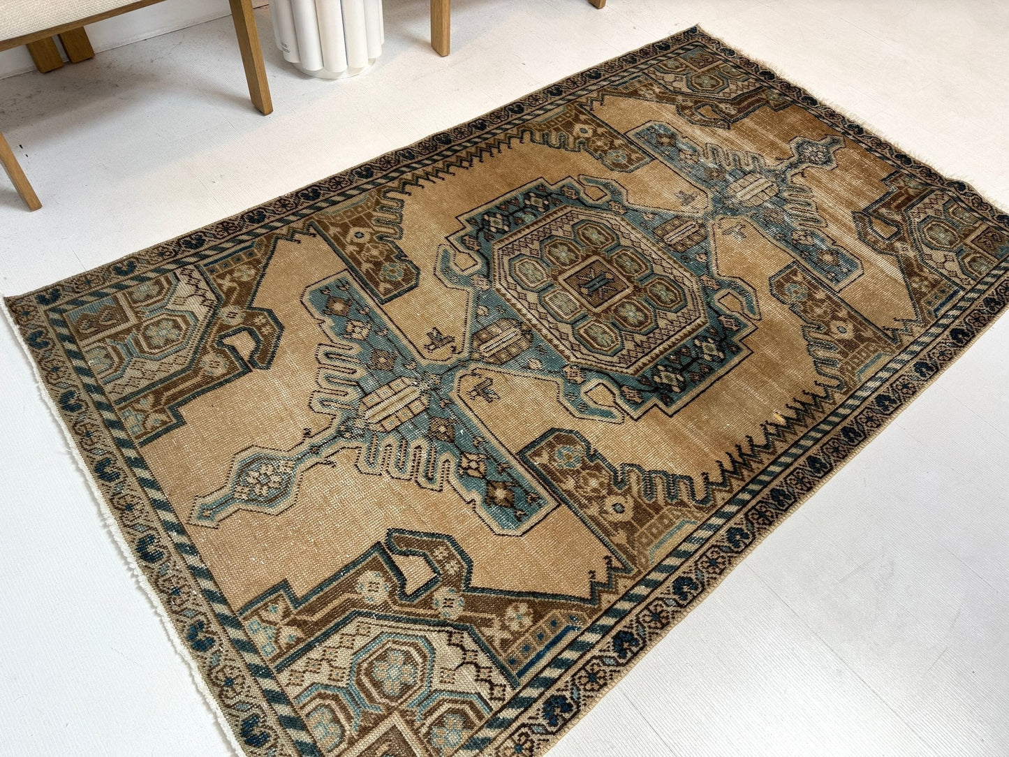 Vintage Hamadan Rug | 3' 11" x 6' 7"