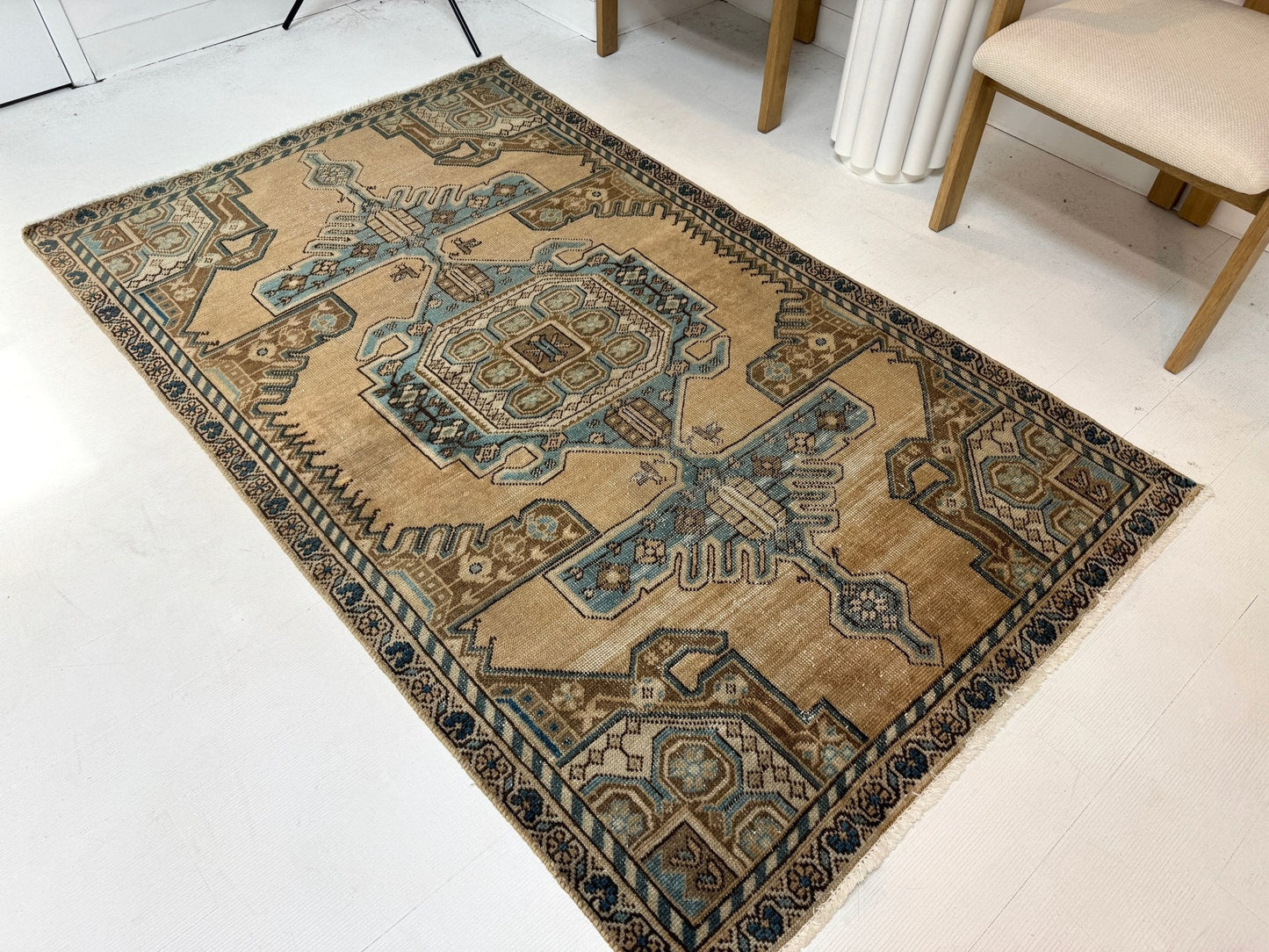 Vintage Hamadan Rug | 3' 11" x 6' 7"
