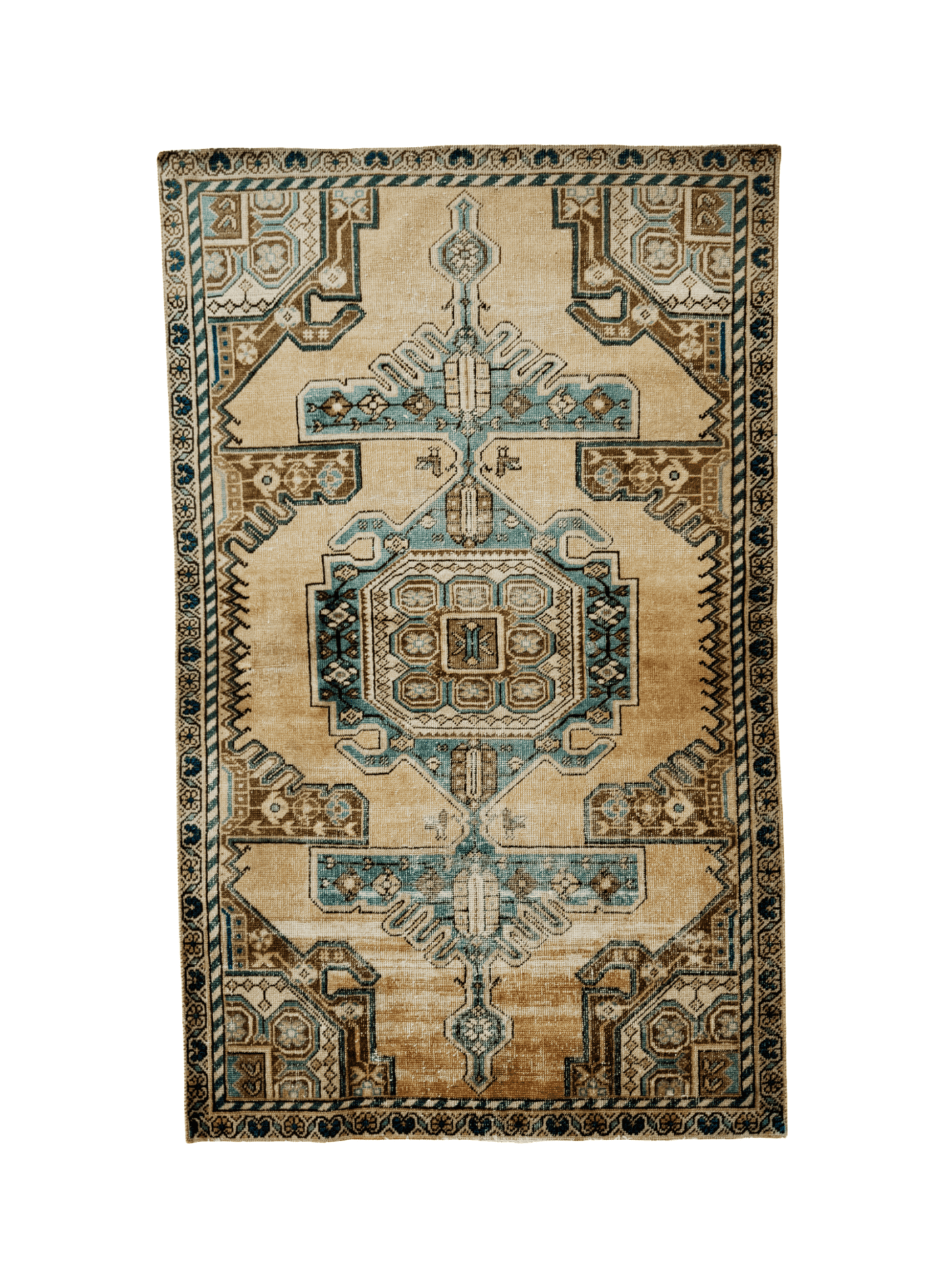 Vintage Hamadan Rug | 3' 11" x 6' 7"