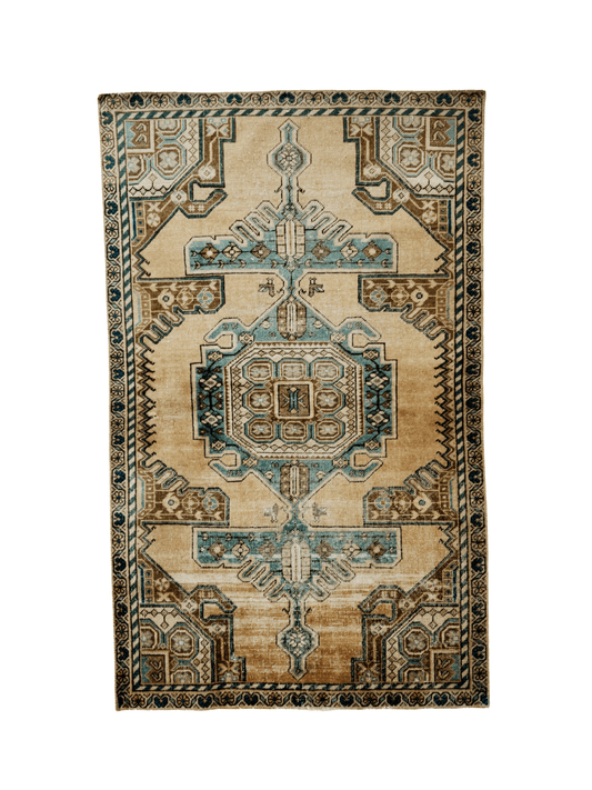 Vintage Hamadan Rug | 3' 11" x 6' 7"