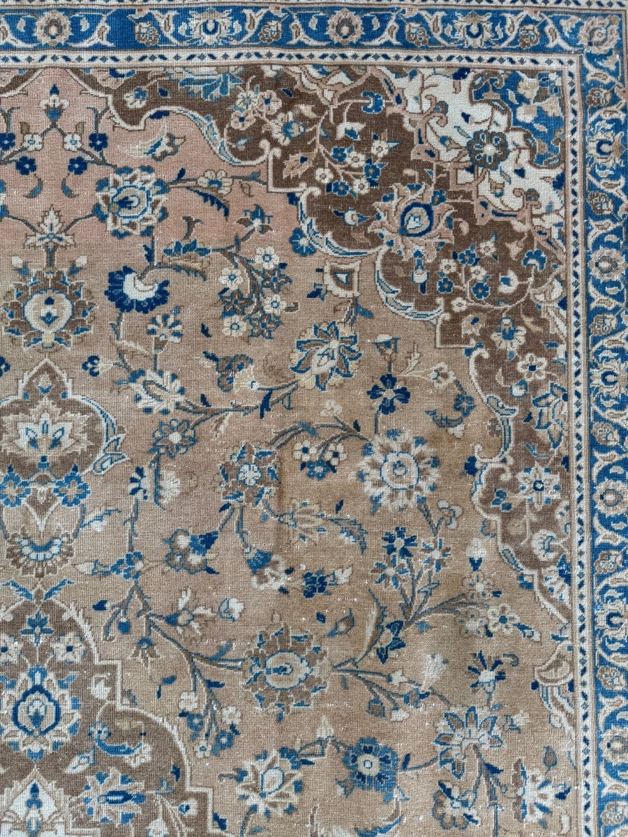 Vintage Kashan Rug | 7' 10" x 10' 11"