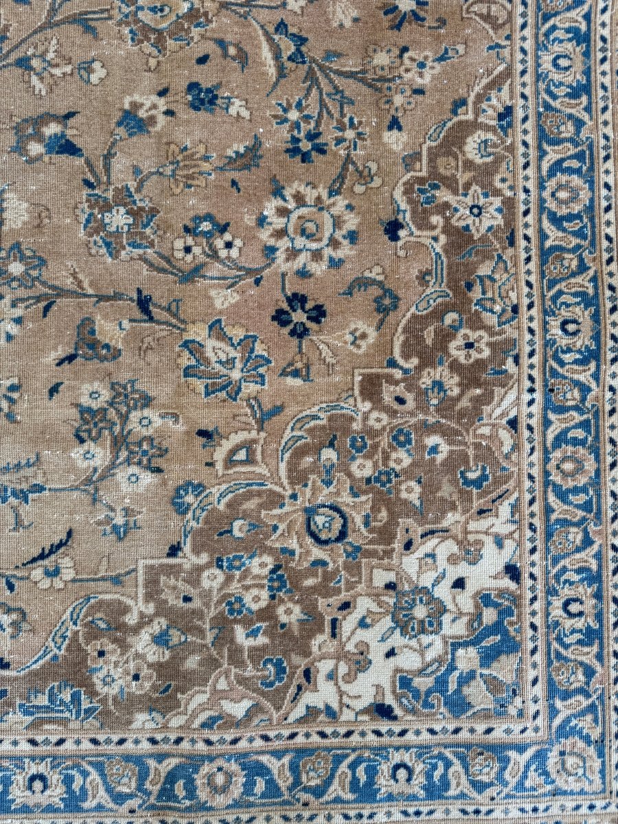 Vintage Kashan Rug | 7' 10" x 10' 11"
