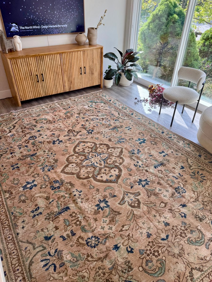 Vintage Mahal Rug | 8' 5" x 11' 4"