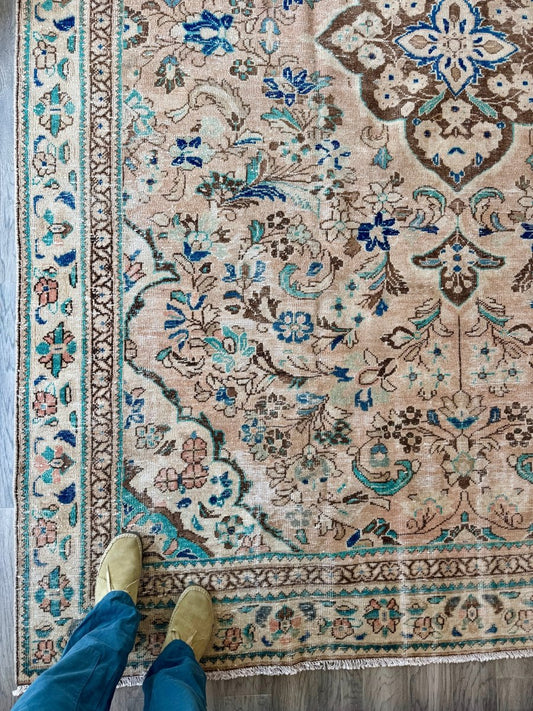 Vintage Mahal Rug | 8' 5" x 11' 4"